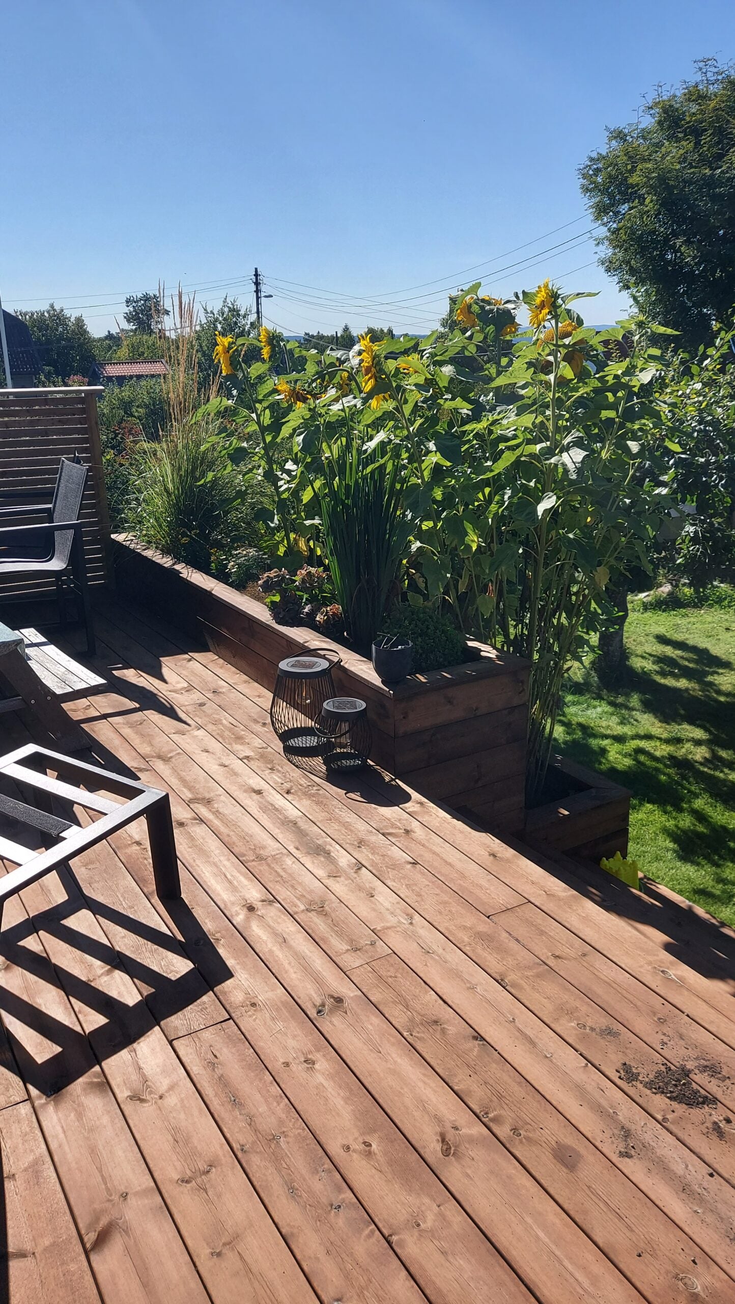 Terrasse opp til 25 m²- pris per m²